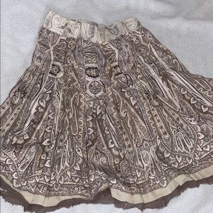 Paisley Patterned Skirt